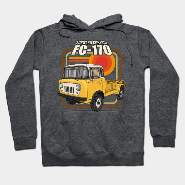 Jeep Forward Control FC-170 Hoodie by Guyvit